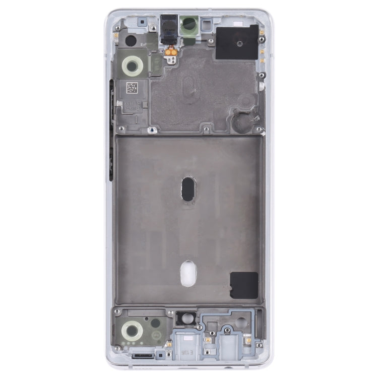 Placa de Marco Medio para Samsung Galaxy A51 5G SM-A516 (plata)