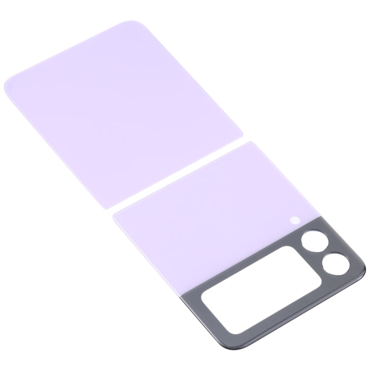 Back Glass Battery Cover for Samsung Galaxy Z Flip3 5G SM-F711b (Purple)