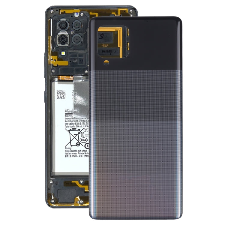 Tapa Trasera de la Batería para Samsung Galaxy A42 SM-A426 (Negro)