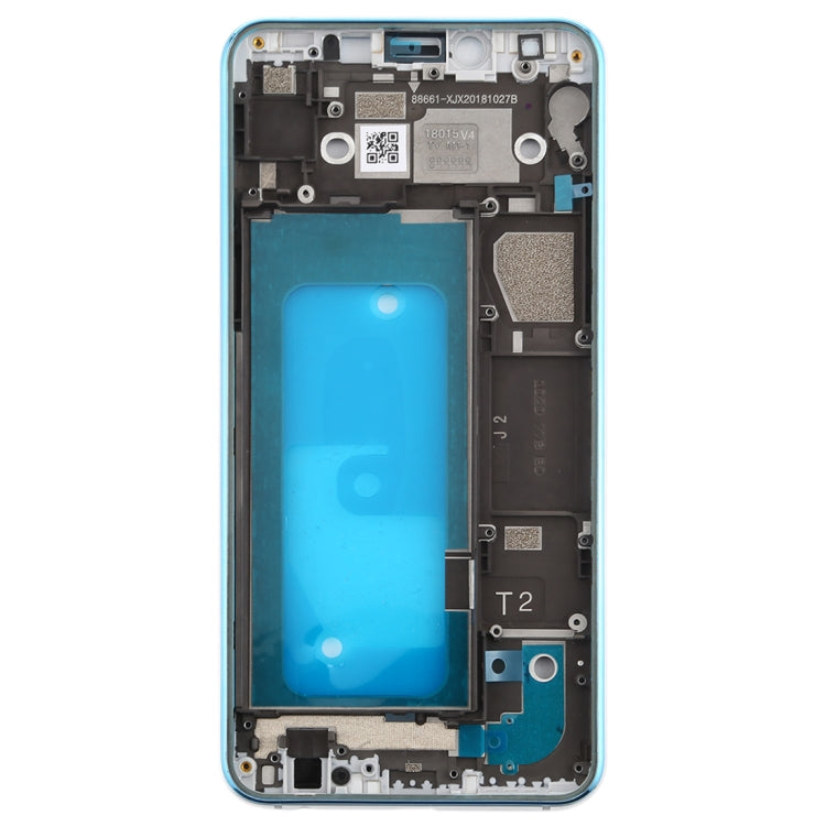 Plaque de cadre intermédiaire pour Samsung Galaxy A6s (Bleu)