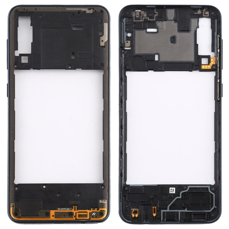 Marco de la Carcasa Trasera con teclas laterales para Samsung Galaxy A30s (Negro)