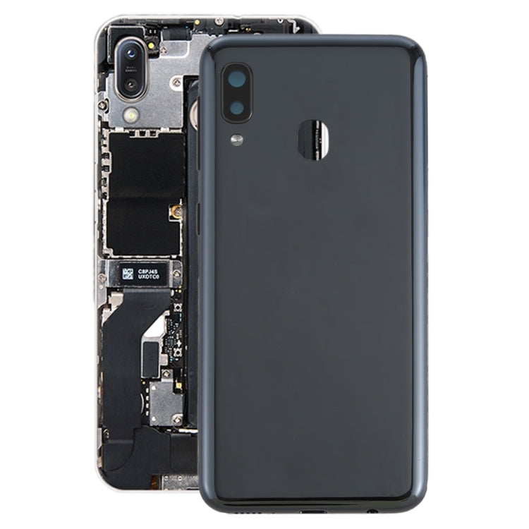 Cache batterie arrière avec touches latérales pour Samsung Galaxy A20e (Noir)