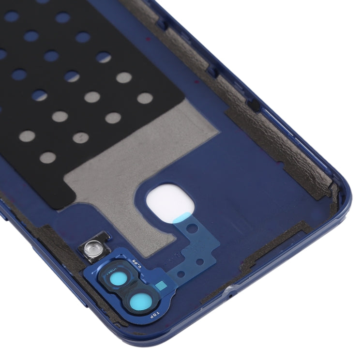 Cache batterie arrière avec touches latérales pour Samsung Galaxy A20e (Bleu)