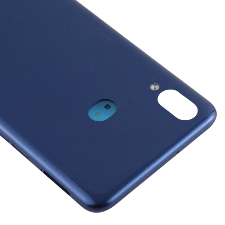 Cache batterie arrière avec touches latérales pour Samsung Galaxy A10s (Bleu)