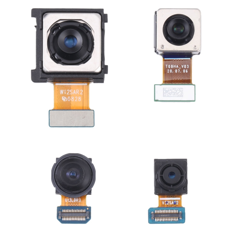Ensemble de caméra d'origine (téléobjectif + large + caméra principale + caméra frontale) pour Samsung Galaxy S20 Fe 5G SM-G781