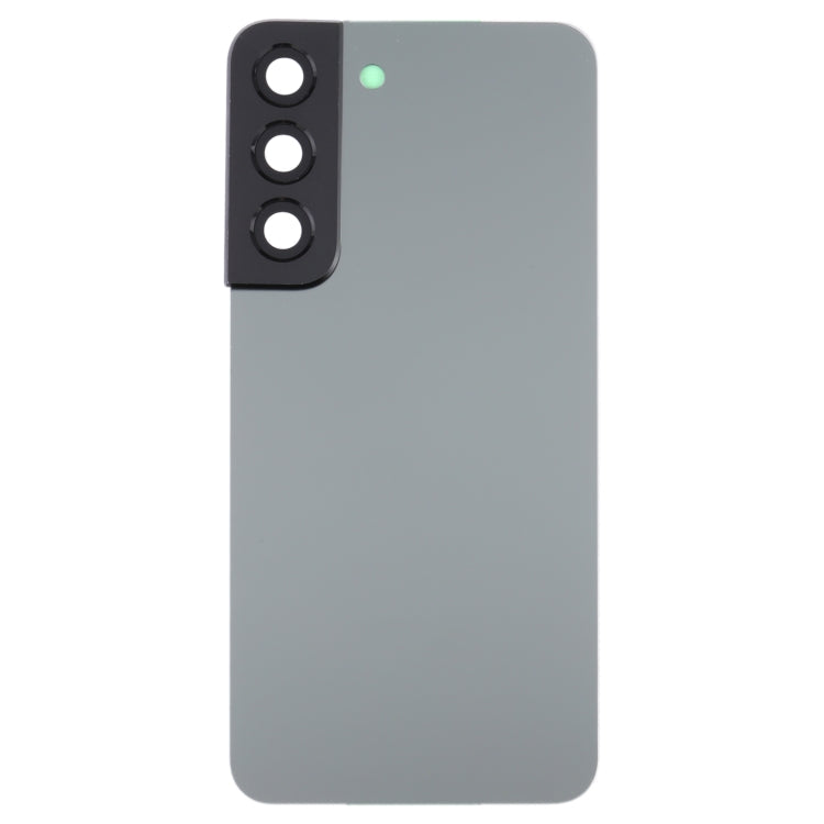 Battery Back Cover with Camera Lens Cover for Samsung Galaxy S22 5G SM-S901B (Grey)