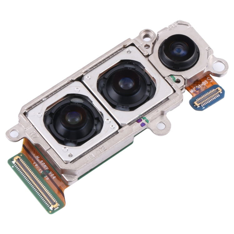 Ensemble d'appareils photo d'origine (téléobjectif + grand angle + appareil photo principal) pour Samsung Galaxy S21 / S21 5G / S21+ 5G SM-G990U / G991U / G996U Version US