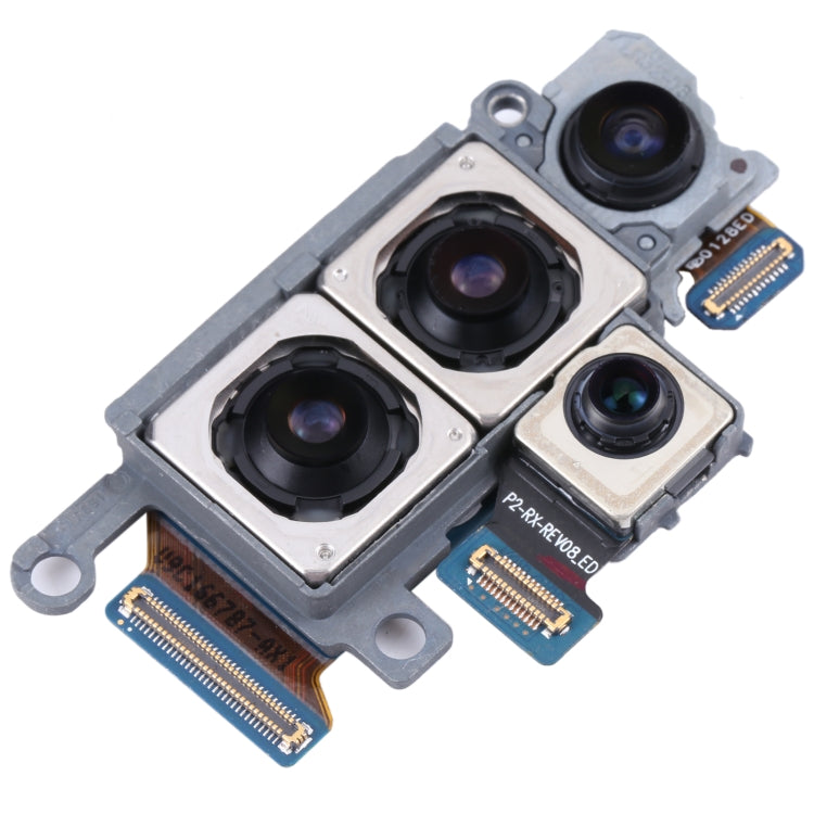 Ensemble d'appareils photo d'origine (téléobjectif + profondeur + large + appareil photo principal) pour Samsung Galaxy S20+ / S20+ 5G SM-G985F / G986F Version UE