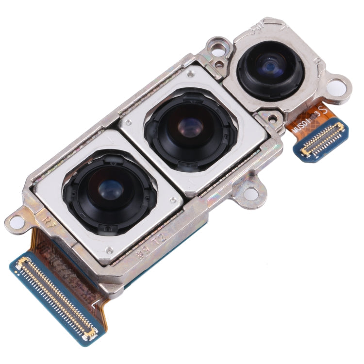 Ensemble d'appareil photo d'origine (téléobjectif + grand angle + appareil photo principal) pour Samsung Galaxy S21 / S21+ 5G / S21 5G SM-G990F / G991F / G996F Version UE