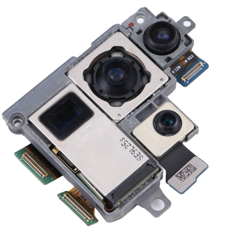 Ensemble d'appareils photo d'origine (téléobjectif + profondeur + grand angle + appareil photo principal) pour Samsung Galaxy S20 Ultra 5G SM-G988B