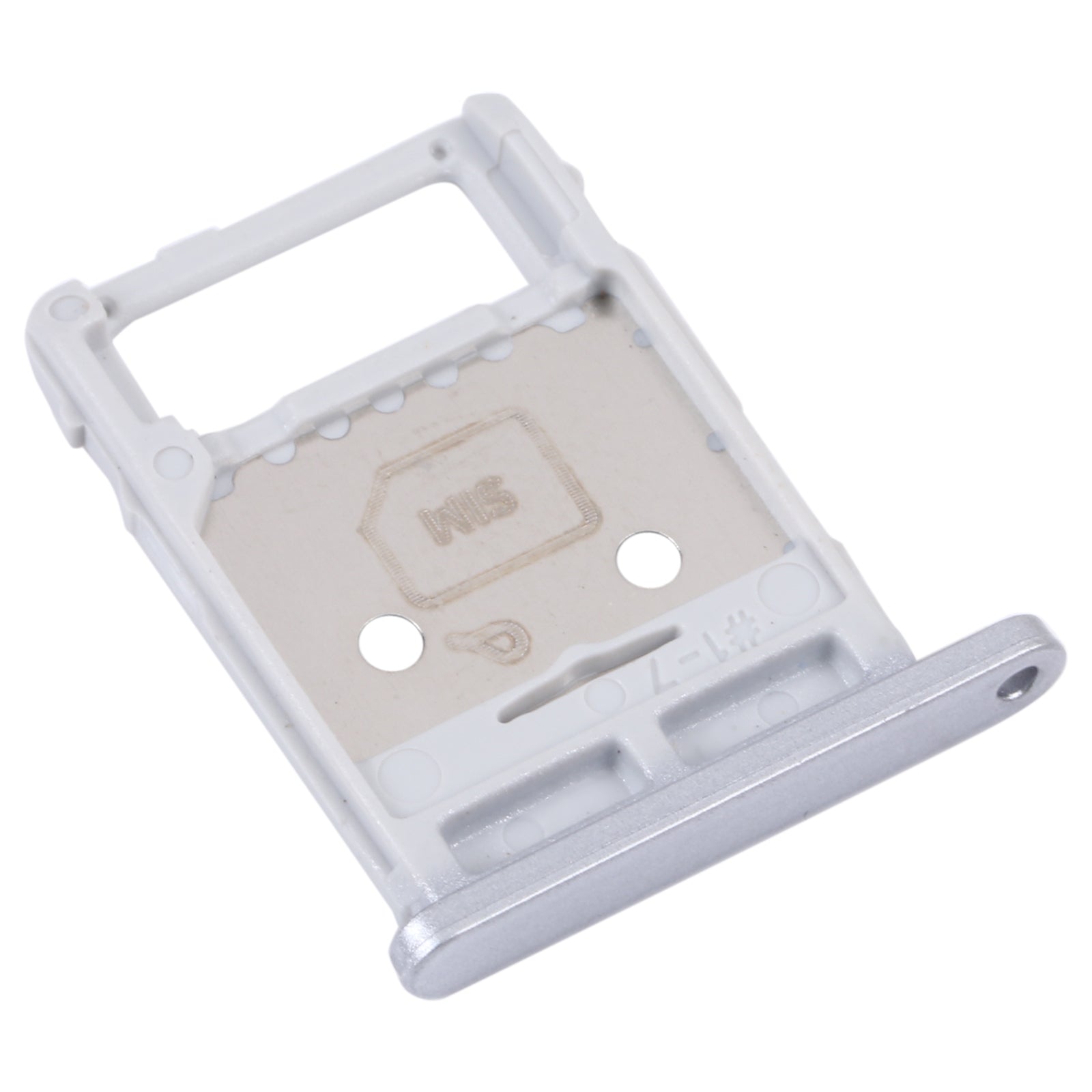 SIM Holder Tray Micro SIM / Micro SD Samsung Galaxy Tab S7 FE T736 Silver