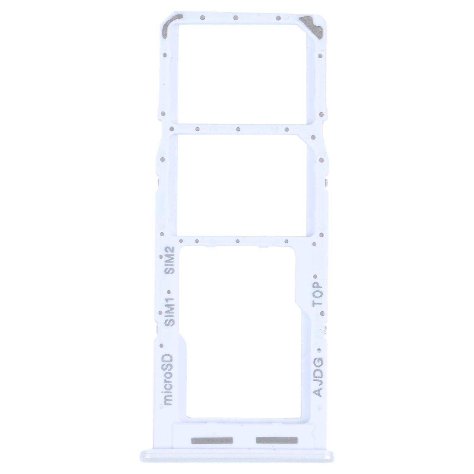 Bandeja Porta SIM Micro SIM / Micro SD Samsung Galaxy A04s A047F Blanco