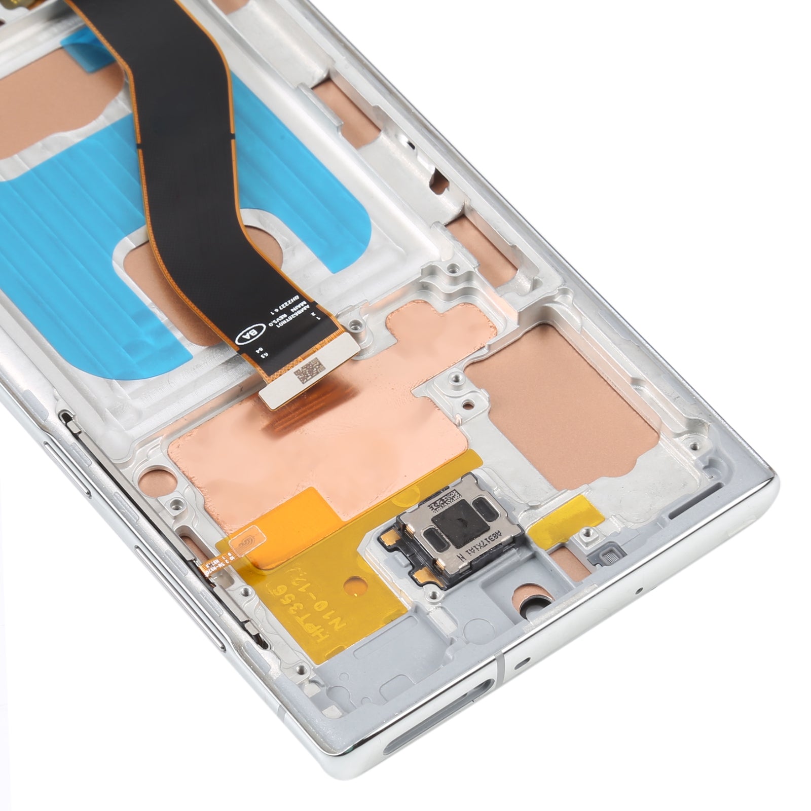 Ecran Complet OLED + Tactile + Châssis Samsung Galaxy Note10 N970 Argent