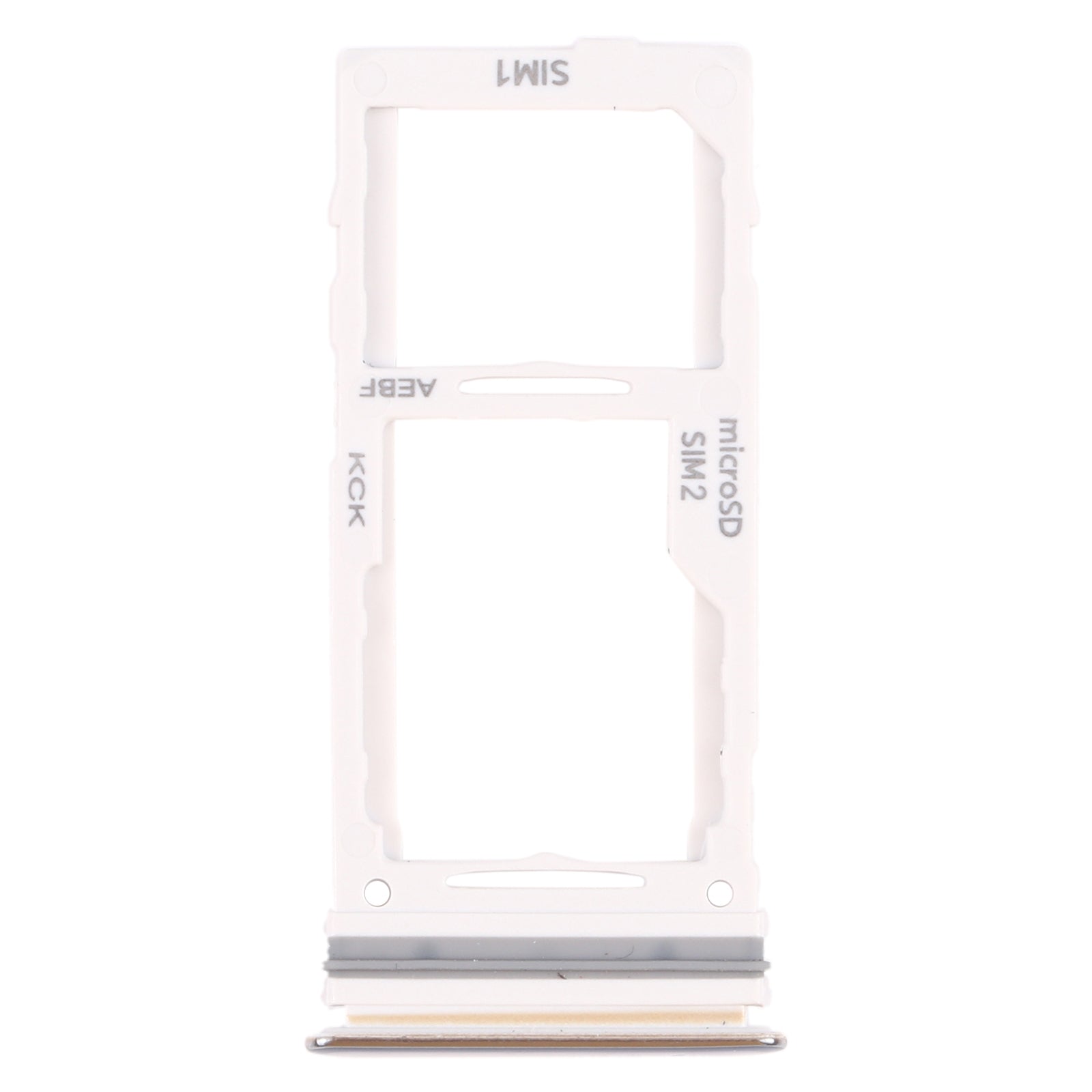SIM / Micro SD Holder Tray Samsung Galaxy A72 A725 Silver