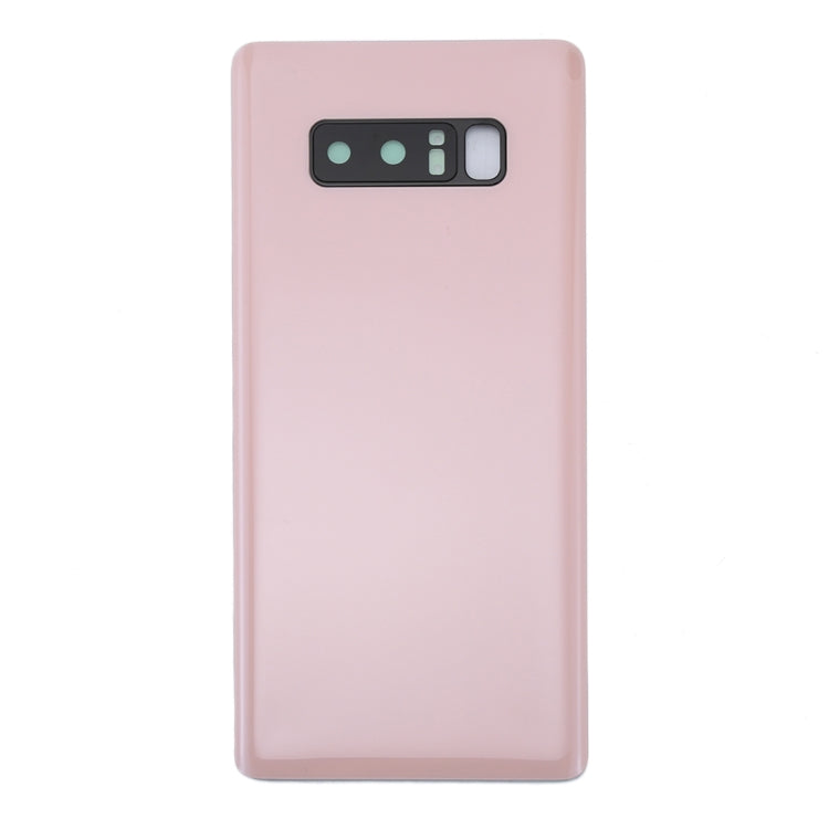 Back Cover with Camera Lens Cover for Samsung Galaxy Note 8 (Pink)