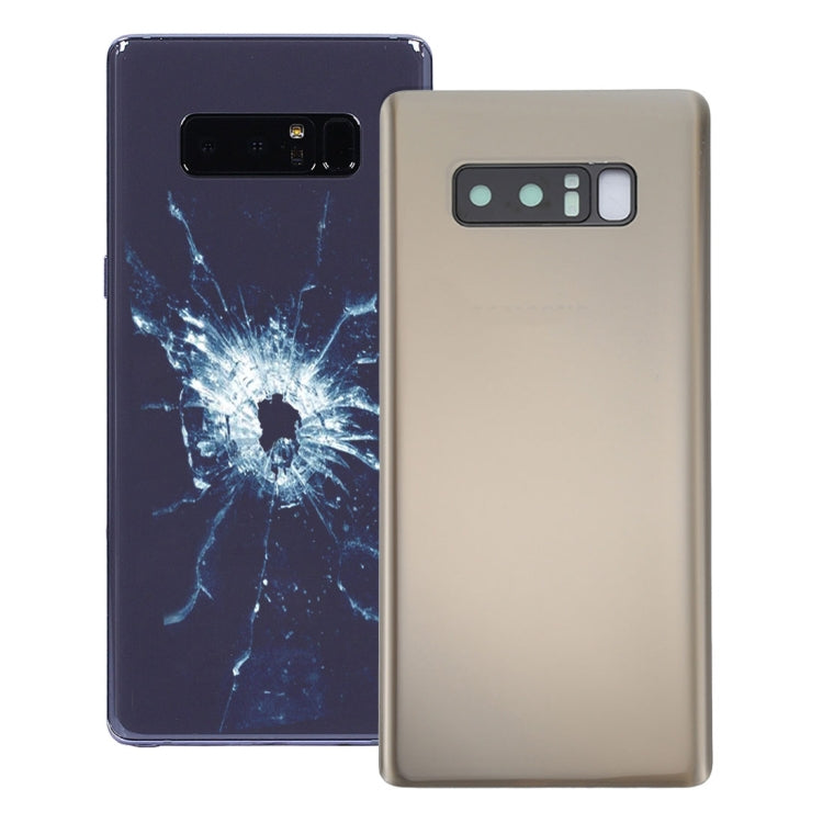 Back Housing with Camera Lens Cover for Samsung Galaxy Note 8 (Gold)