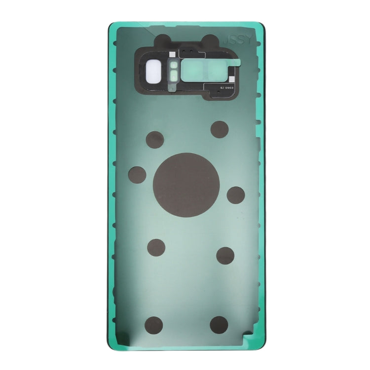 Back Cover with Camera Lens Cover for Samsung Galaxy Note 8 (Blue)