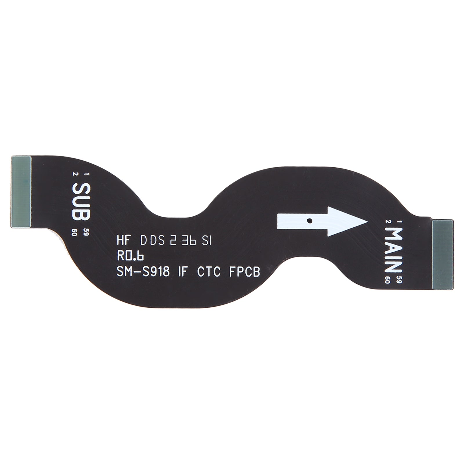 Flex Cable Conector de Placa Samsung Galaxy S23 Ultra S918B