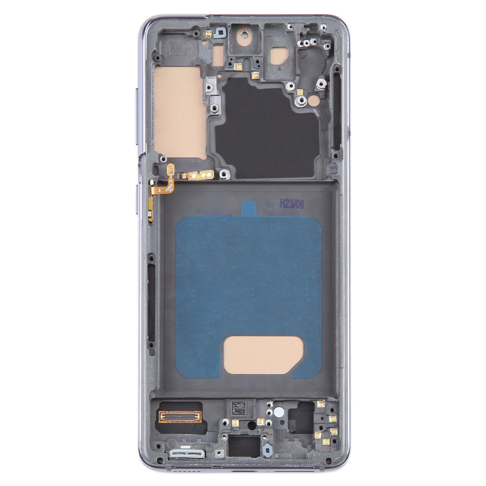 Plein Écran + Tactile + Cadre Samsung Galaxy S21 5G G991 Gris
