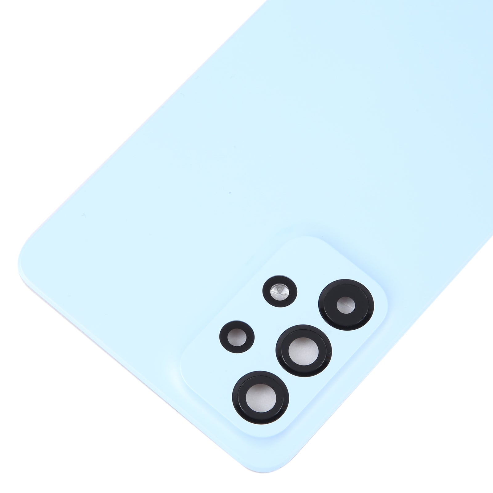 Cache Batterie Cache Arrière + Objectif Caméra Arrière Samsung Galaxy A53 5G A536B Bleu