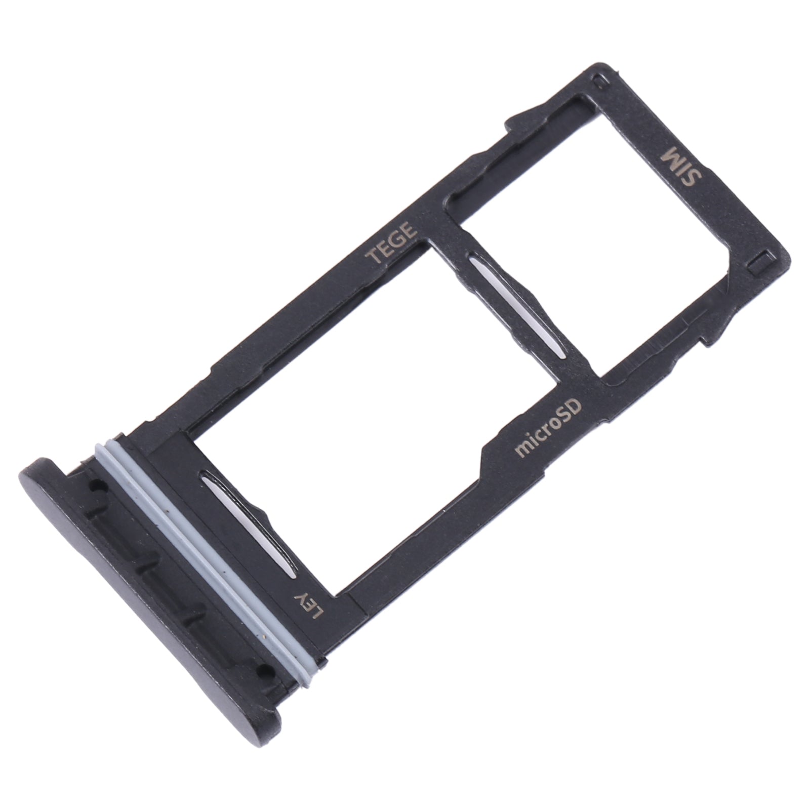SIM / Micro SD Holder Tray Samsung Galaxy Tab Active3 8.0 T570/T575 Black