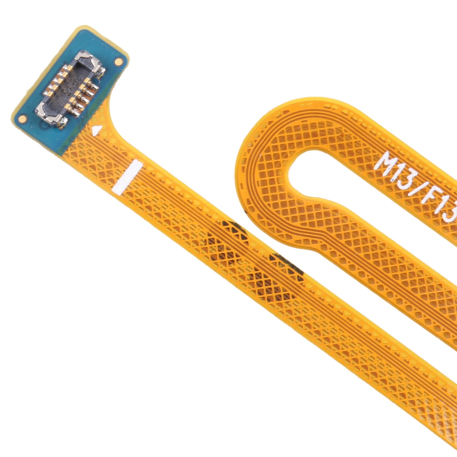 Boton Home + Flex + Sensor Huella Samsung Galaxy M13 M135F Naranja