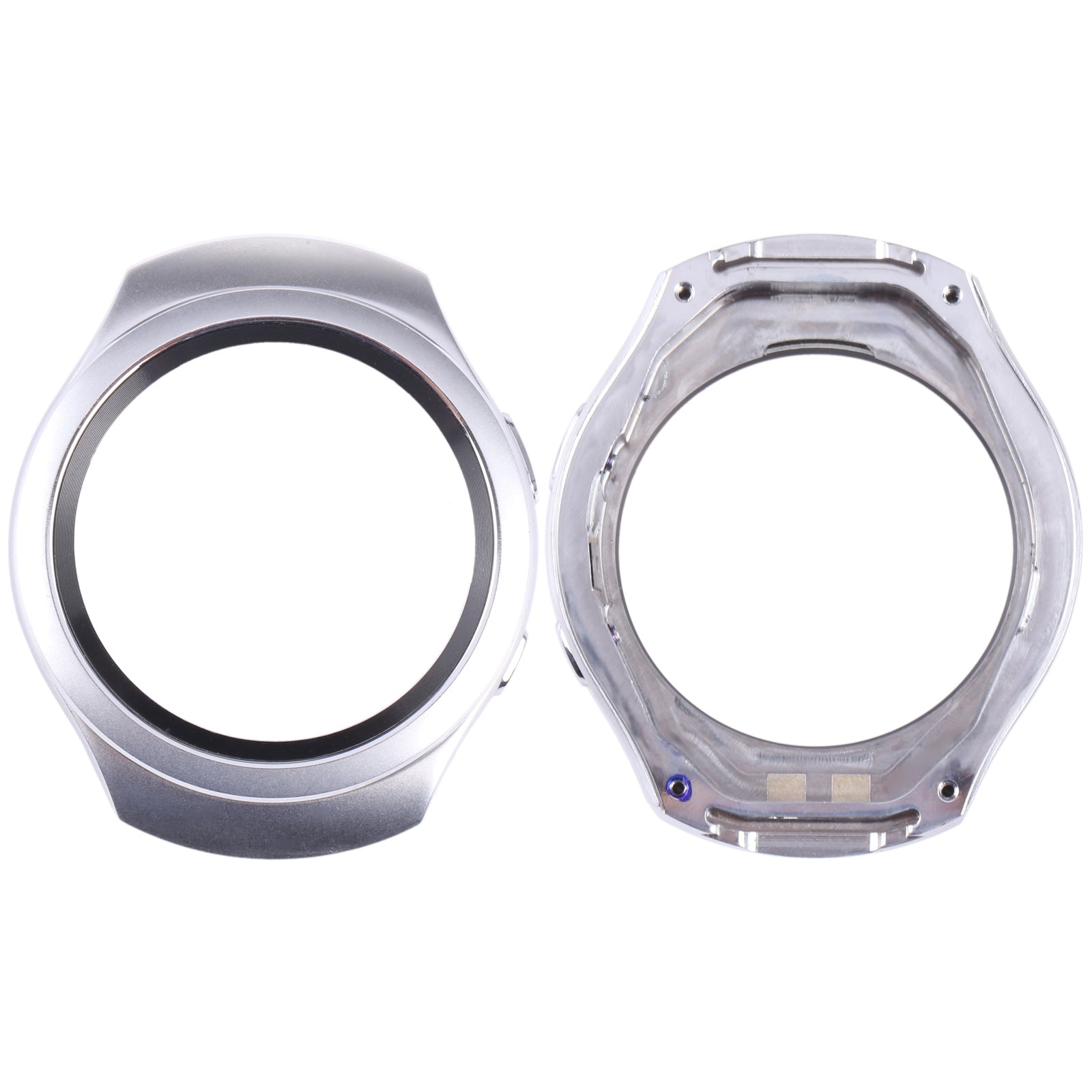 Chasis Marco Frontal Pantalla Samsung Galaxy Watch Gear S2 R720 Plata