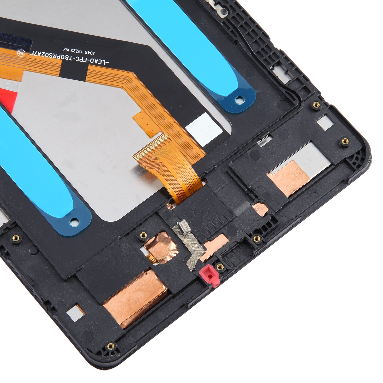Ecran Plein + Tactile + Châssis Samsung Galaxy Tab A 8.0 2019 T290 WiFi Edition Noir