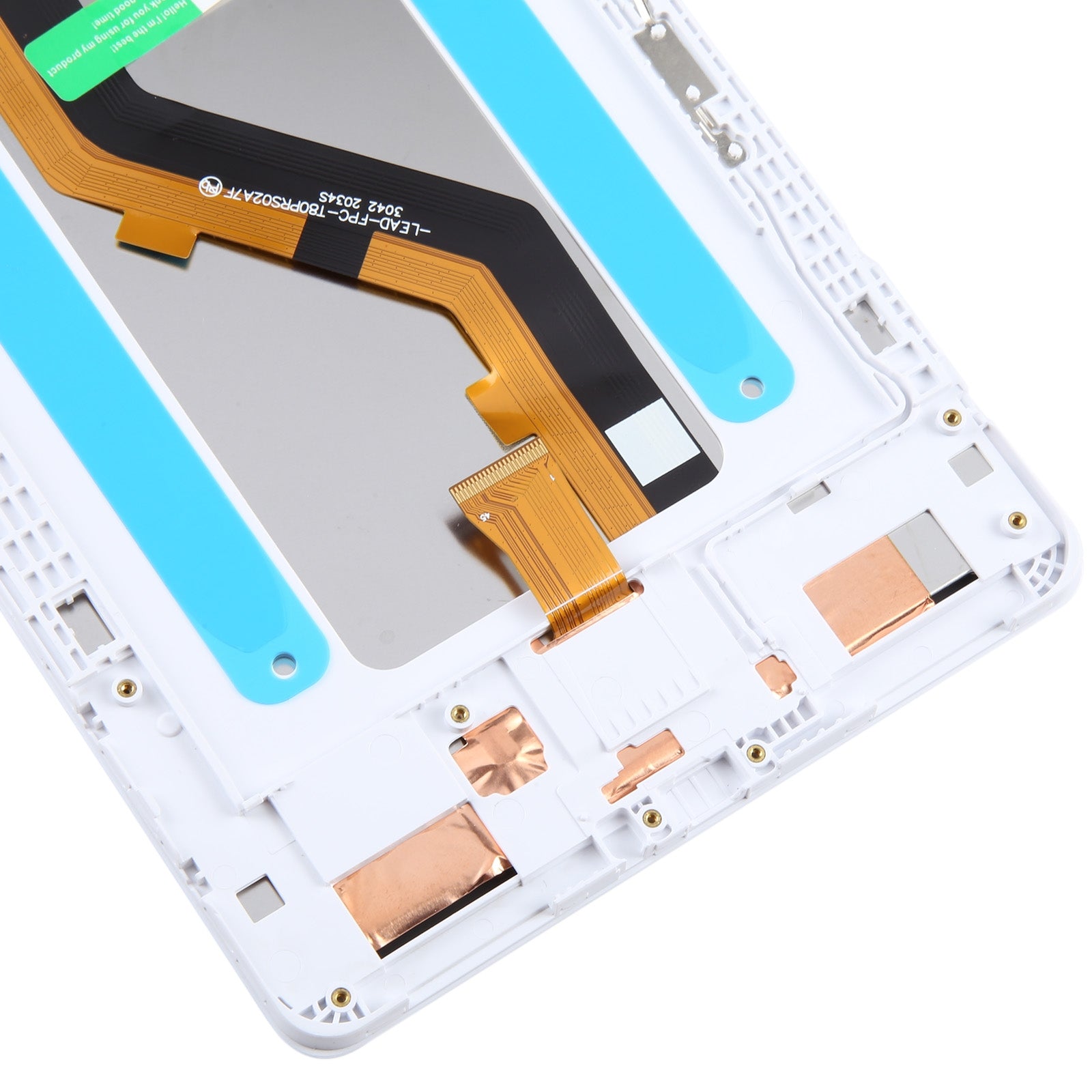 Ecran Plein + Tactile + Châssis Samsung Galaxy Tab A 8.0 2019 T290 WiFi Edition Blanc