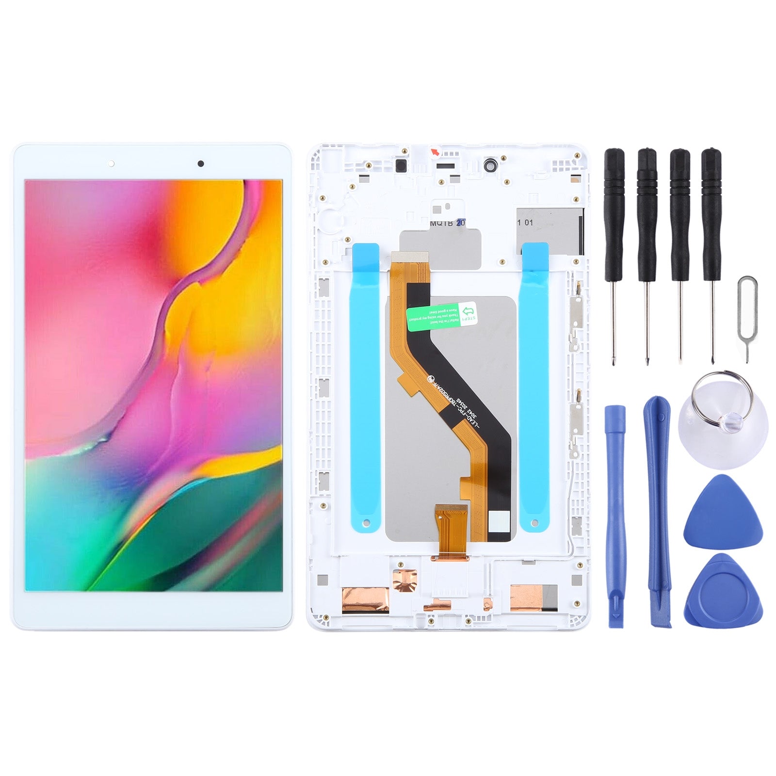 Full Screen + Touch + Frame Samsung Galaxy Tab A 8.0 2019 T290 WiFi Edition White