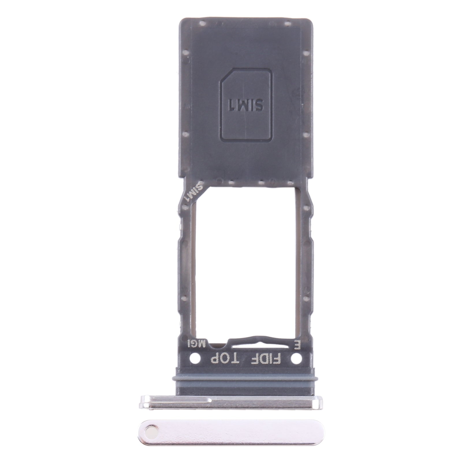 Bandeja Porta SIM Micro SIM Samsung Galaxy Z Fold5 F946 Plata