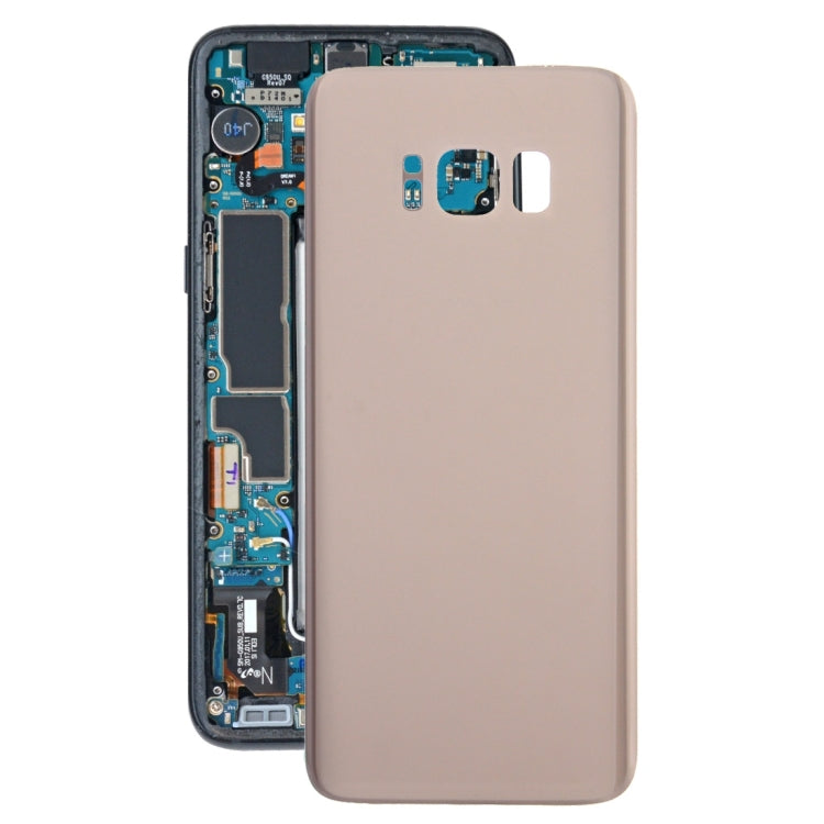 Original Battery Back Cover for Samsung Galaxy S8 (Golden Maple)