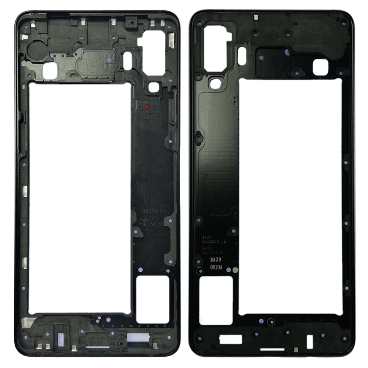 Plaque de cadre intermédiaire pour Samsung Galaxy A8 Star / A9 Star / G8850 (Noir)