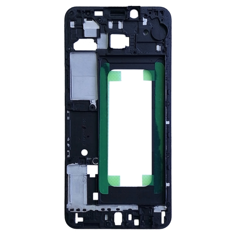 Placa de Marco LCD de Carcasa Frontal para Samsung Galaxy C5 (Negro)