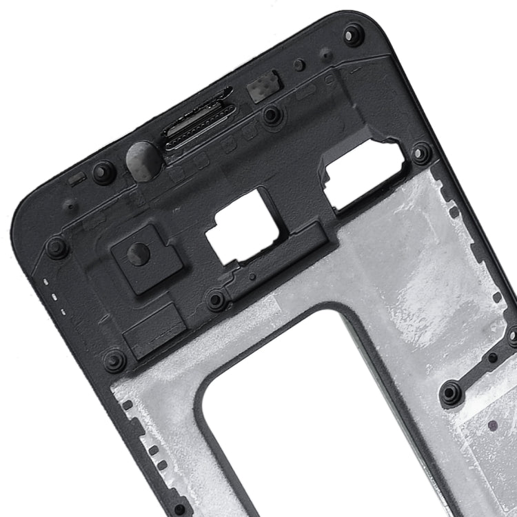 Placa de Marco LCD de Carcasa Frontal para Samsung Galaxy C5 (Negro)