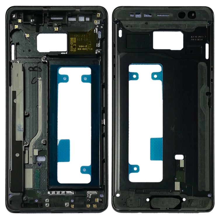 Placa de Marco Intermedio para Samsung Galaxy Note FE N935 N935F / DS N935S N935K N935L (Negro)