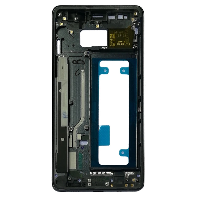 Plaque de cadre intermédiaire pour Samsung Galaxy Note FE N935 N935F / DS N935S N935K N935L (Noir)