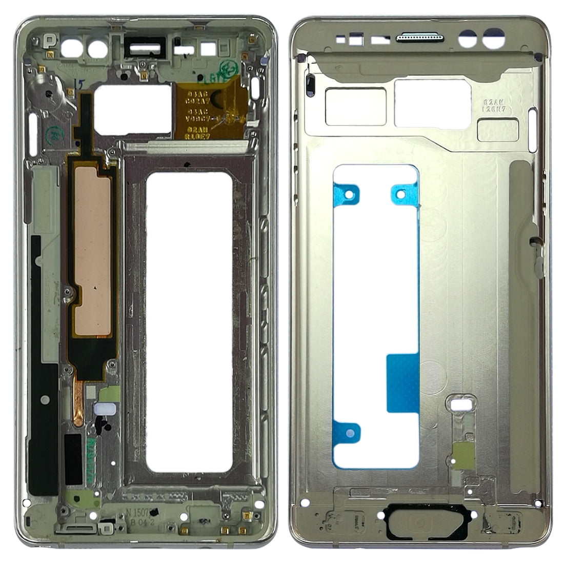 Châssis de cadre intermédiaire LCD Samsung Galaxy Note FE N935 N935F DS N935S Or