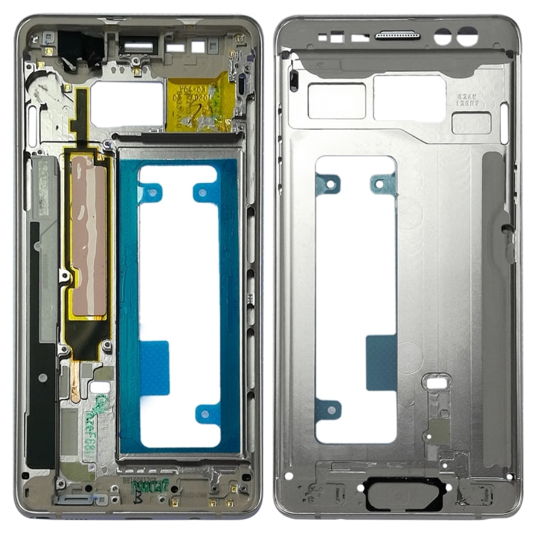 Plaque de cadre intermédiaire pour Samsung Galaxy Note FE N935 N935F / DS N935S N935K N935L (Argent)