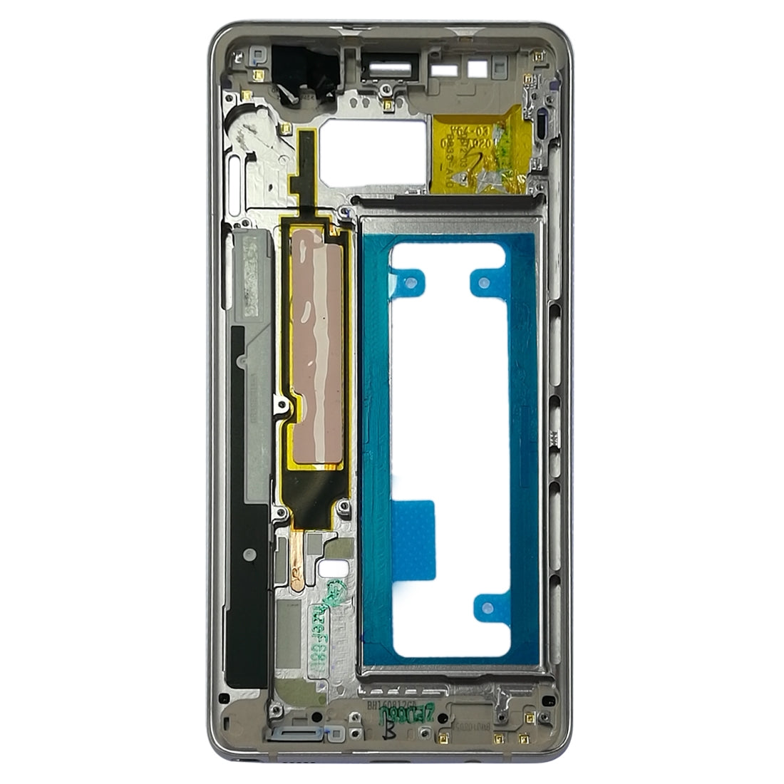 Chasis Marco Intermedio LCD Samsung Galaxy Note FE N935 N935F DS N935S Plateado
