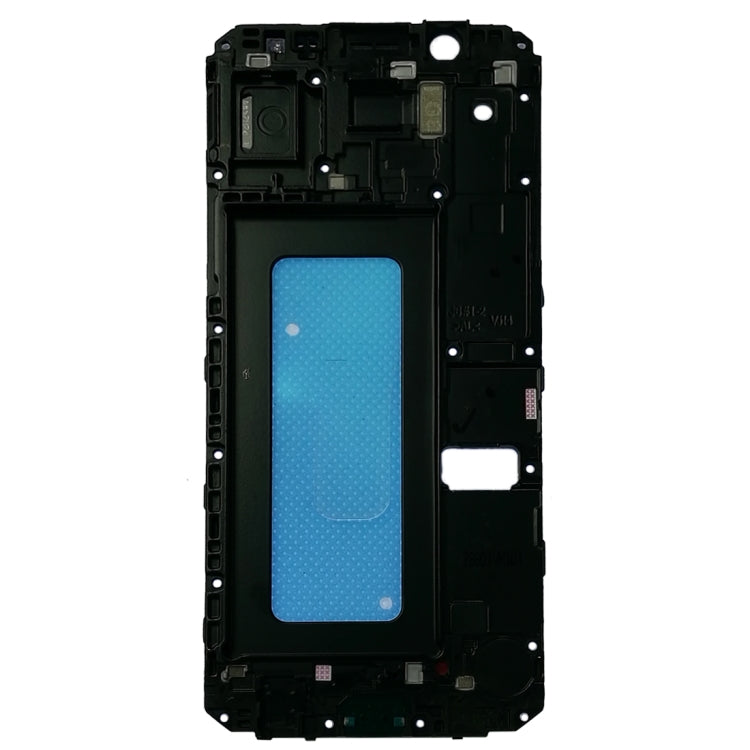 Plaque de cadre LCD du boîtier avant pour Samsung Galaxy On6 / J6 / J600 (noir)