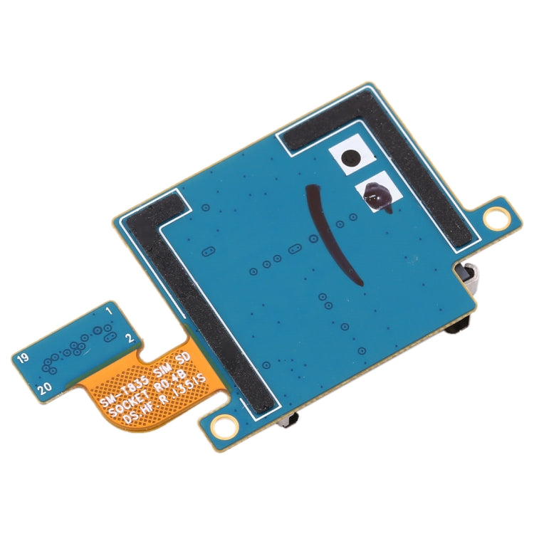 Câble flexible de support de carte SIM pour Samsung Galaxy Tab S4 10.5 T835 / T830