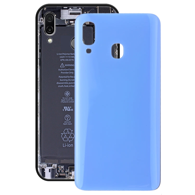 Cache Batterie Arrière pour Samsung Galaxy A40 SM-A405F / DS SM-A405FN / DS SM-A405FM / DS (Bleu)