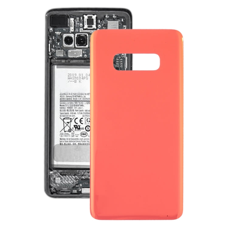Coque arrière de batterie d'origine pour Samsung Galaxy S10e SM-G970F / DS SM-G970U SM-G970W (Rose)