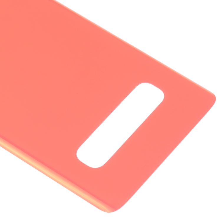Original Battery Back Cover for Samsung Galaxy S10 SM-G973F / DS SM-G973U SM-G973W (Pink)
