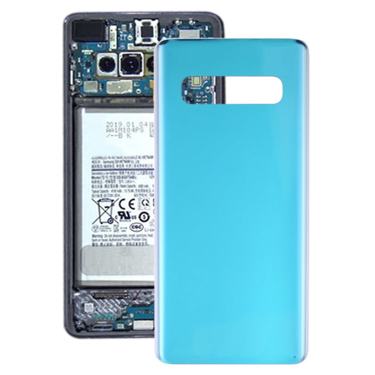 Original Battery Back Cover for Samsung Galaxy S10 SM-G973F / DS SM-G973U SM-G973W (Green)