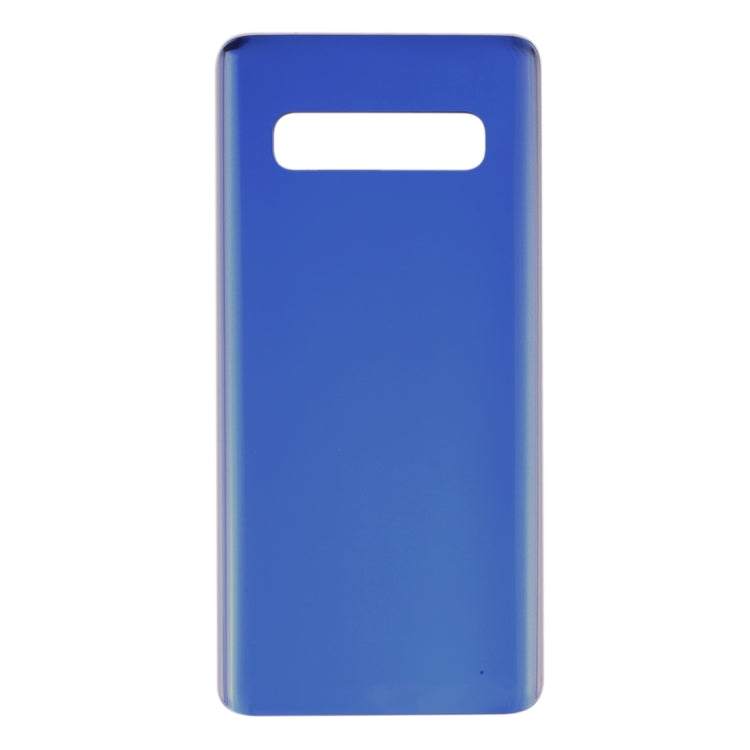 Coque arrière de batterie d'origine pour Samsung Galaxy S10 SM-G973F / DS SM-G973U SM-G973W (Bleu)