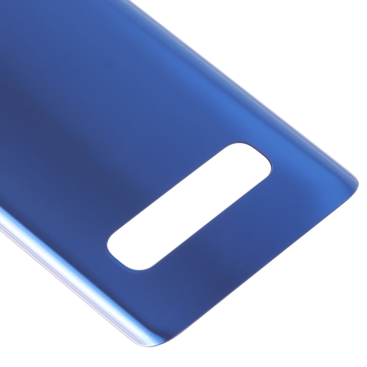 Original Battery Back Cover for Samsung Galaxy S10 SM-G973F / DS SM-G973U SM-G973W (Blue)