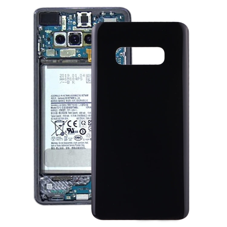 Tapa Trasera de Batería para Samsung Galaxy S10e SM-G970F / DS SM-G970U SM-G970W (Negro)