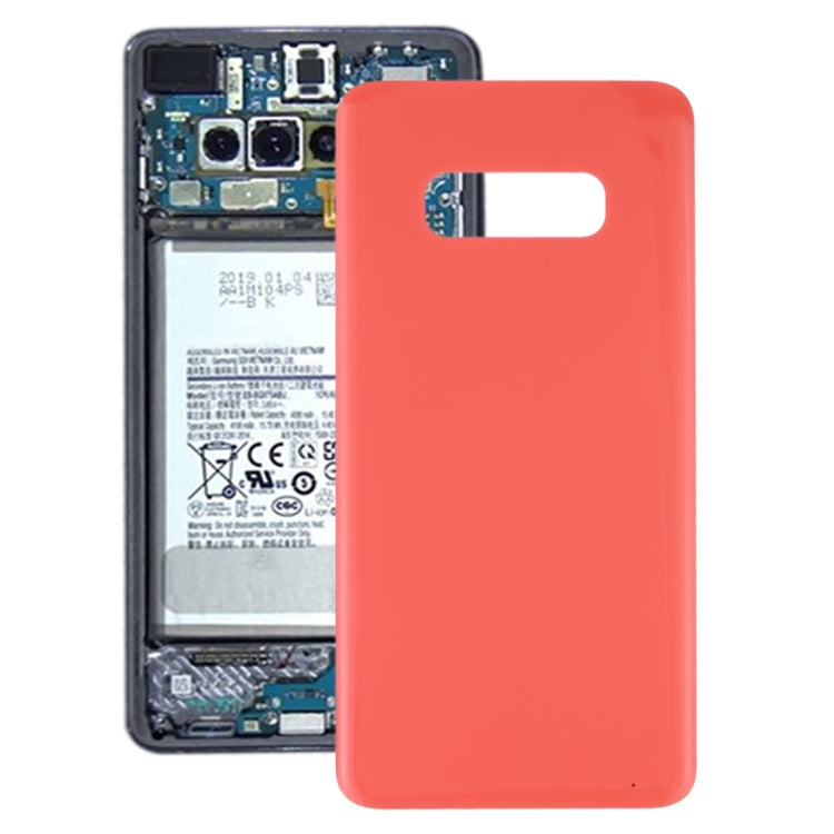 Back Battery Cover for Samsung Galaxy S10e SM-G970F / DS SM-G970U SM-G970W (Pink)